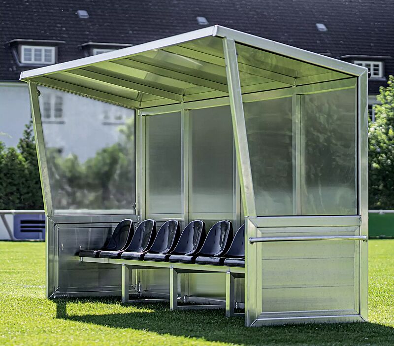 spielerkabine-calcio__shoKAT0075085 Spielerkabine CALCIO, 8 Sitze in schwarz