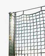 Ballfang-Anlage BRASILIA, Netzaufhängung mit Stahlseilen