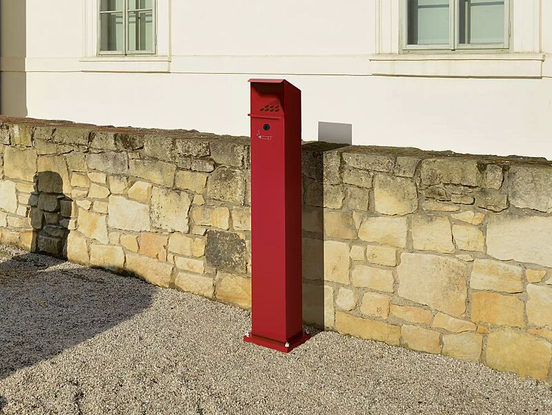 Standascher WINDSOR in RAL 3000 feuerrot