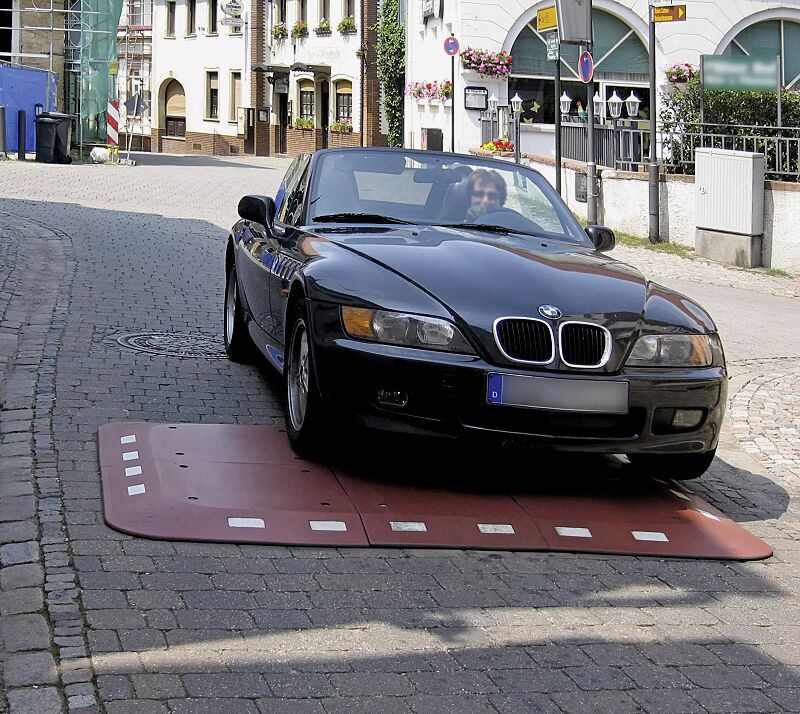 Temposchwelle BERLINER KISSEN, 6-teilig, in rotbraun
