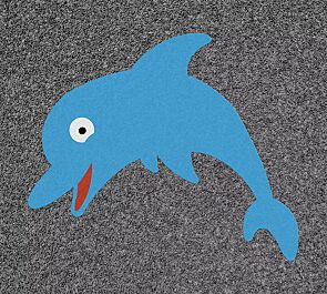 Thermoplastische Bodenmarkierung DELPHINE