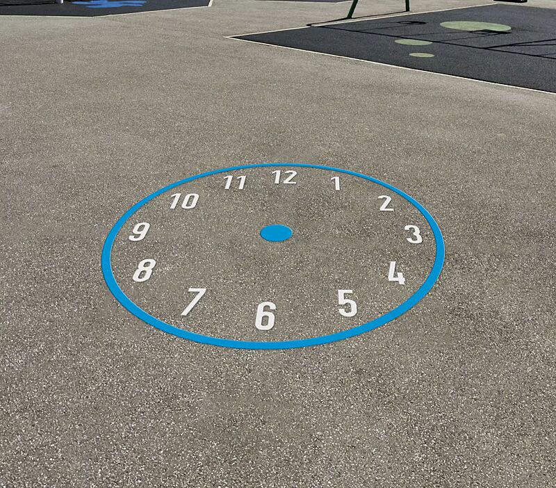 Thermoplastische Bodenmarkierung TIME