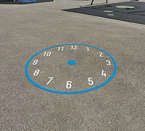 Thermoplastische Bodenmarkierung TIME