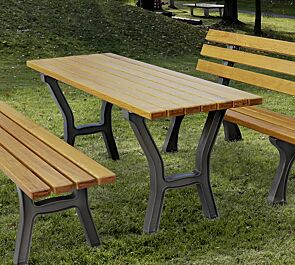 <div id=""container"" class=""container""><div id=""container"" class=""container"">Tisch VENEDIG und Sitzbänke VENEDIG ohne und mit Rückenlehne, mit Eschenholzbelattung</div></div>