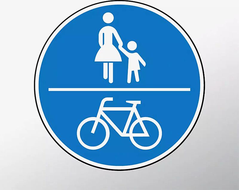 verkehrszeichen-gemeinsamer-geh--und-radweg__shoKAT0063746 Verkehrszeichen: Gemeinsamer Geh- und Radweg