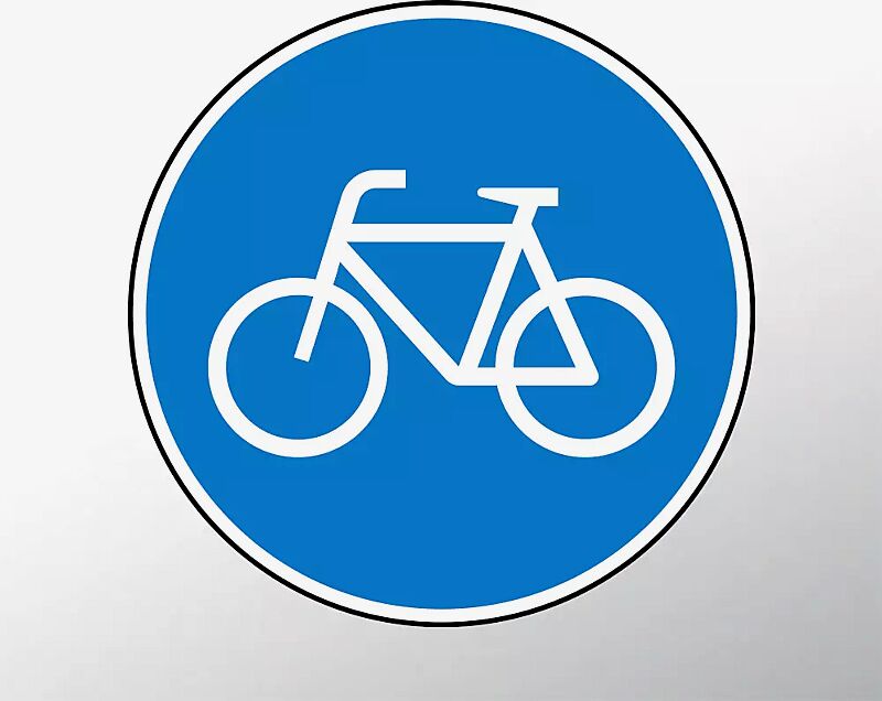 verkehrszeichen-radweg__shoKAT0063727 Verkehrszeichen: Radweg